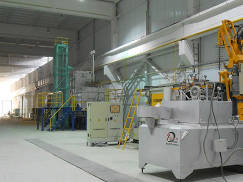 宝鸡的军工铸造厂,审核专家对保温炉提了两条硬杠杠,我们这台AGH1100全过了